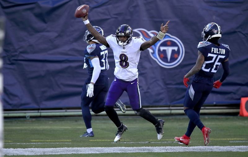 Wild Card Round - Baltimore Ravens v Tennessee Titans