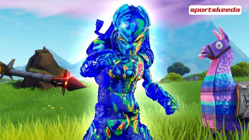 How to deal damage as the Predator with Thermal activated in Fortnite.
