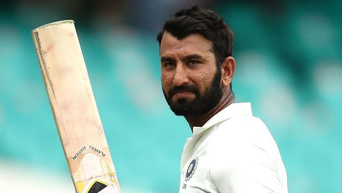 Cheteshwar Pujara's two-year-old daughter shares home remedy to reduce her father's pain