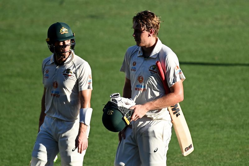 Tim Paine and Cameron Green will be resuming batting for Australia on Day 2