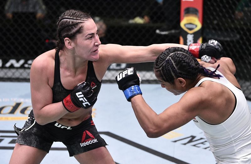 Former UFC title challenger Jessica Eye stars on UFC 257&#039;s main card.