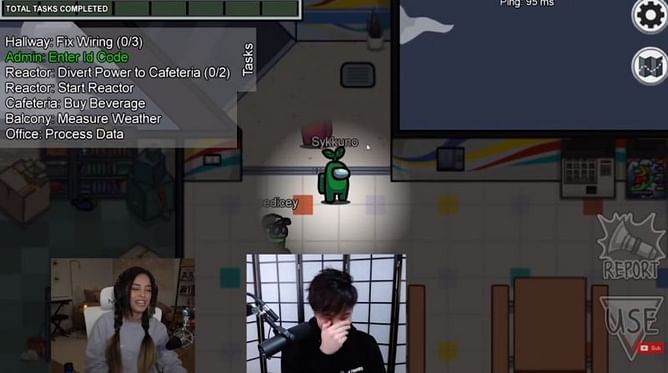 Sykkuno and Jackscepticeye come with a genius plan to manage Valkyrae’s drinking during an Among Us game