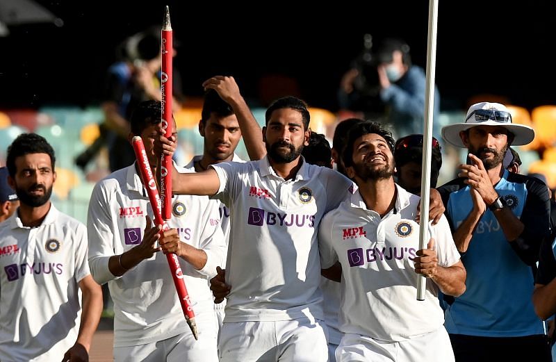 Mohammed Siraj was one of the five players who made their Test debuts in the four-match series