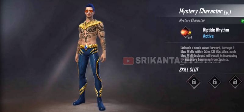 The Mystery Character from Free Fire OB26 Advanced Server