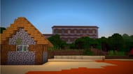 A woodland mansion that is close to a multitude of different biomes in Minecraft. (Image via Minecraft & Chill/YouTube)