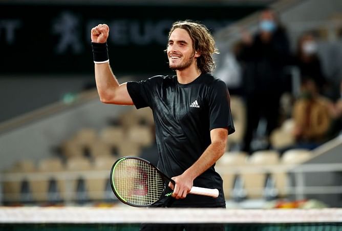 "Feels like it's exclusively provided just for us" - Stefanos Tsitsipas on training during quarantine