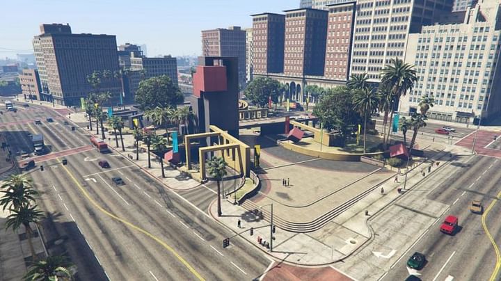 Where is Legion Square in GTA Online?