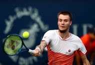 Alexander Bublik at the 2020 Dubai Open