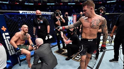 Conor McGregor was unable to walk properly after taking relentless punishment to his right calf at UFC 257