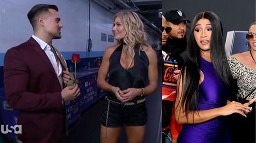 Torrie Wilson promised Angel Garza that Cardi B was in the building