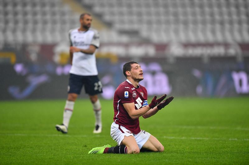 Torino striker Andrea Belotti