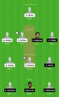 KHP vs SOP Dream11 Team Prediction