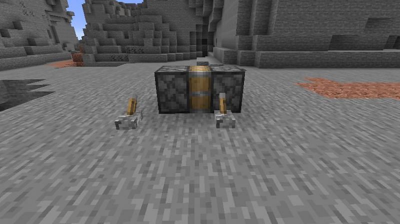 The final stage of earning the &quot;Inception&quot; achievement in Minecraft. (Image via Minecraft)
