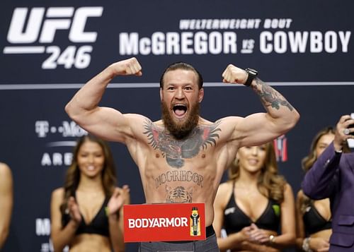 UFC 246 McGregor v Cowboy: Weigh-Ins