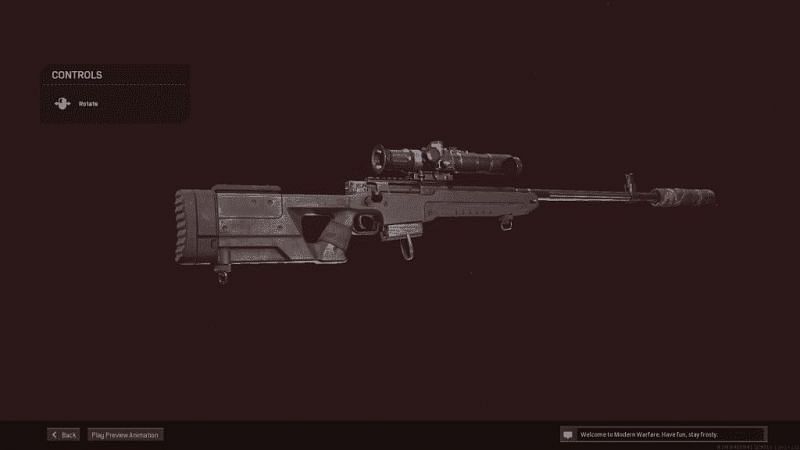 Image Via Activision: The LW3 Tundra is another great sniper option