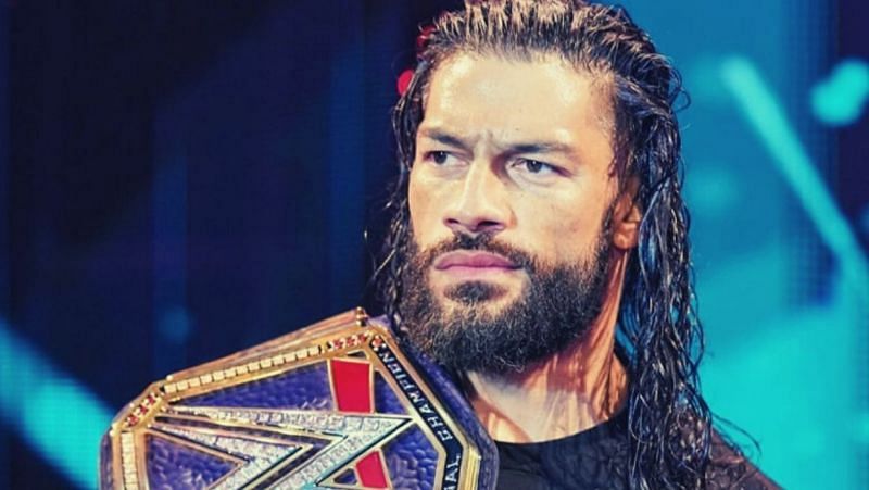 Roman Reigns as the Universal Champion.