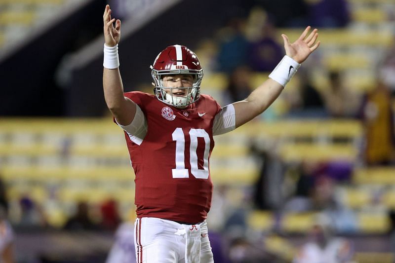 Alabama quarterback Mac Jones could be the Detroit Lions starter in 2021