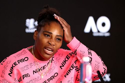 Serena Williams at the 2020 Australian Open