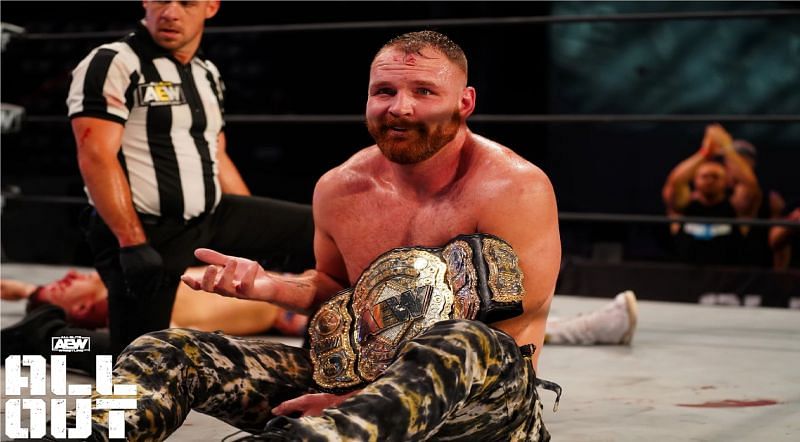 Mox as AEW Champion.