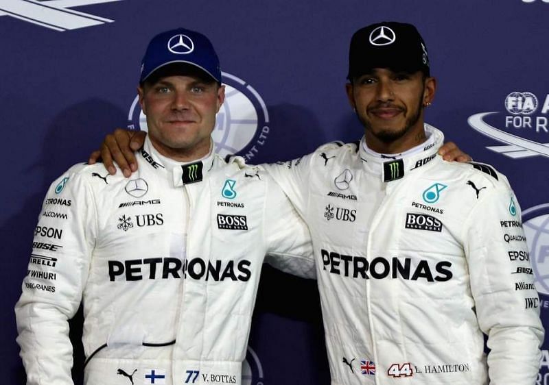 Lewis Hamilton (right) and Valterri Bottas (left) will most likely be Mercedes&#039; driver lineup for the 2021 Formula 1 season.