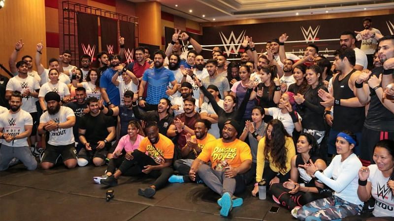 A picture of the Indian tryouts held in March 2019