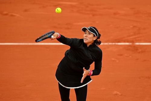 Garbine Muguruza at the 2020 French Open