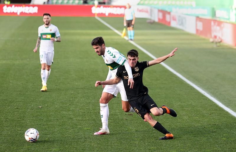 Elche were unable to control the game