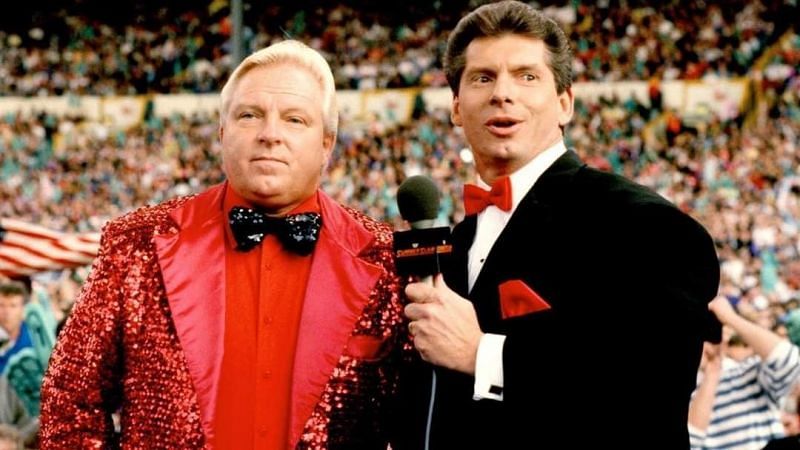 Bobby Heenan and Vince McMahon