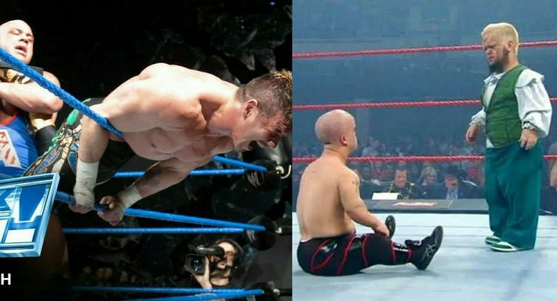 There have been a few Royal Rumble Matches that happened on free TV.