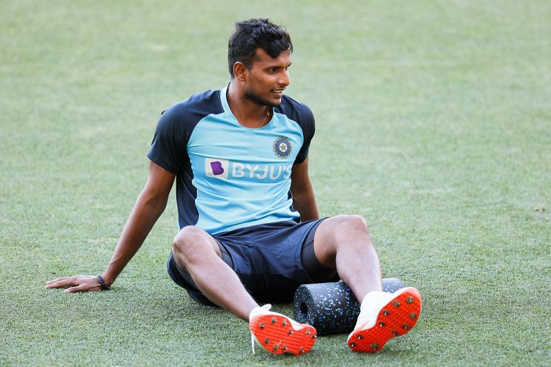T Natarajan was included in the Test squad after various injuries hampered Team India.