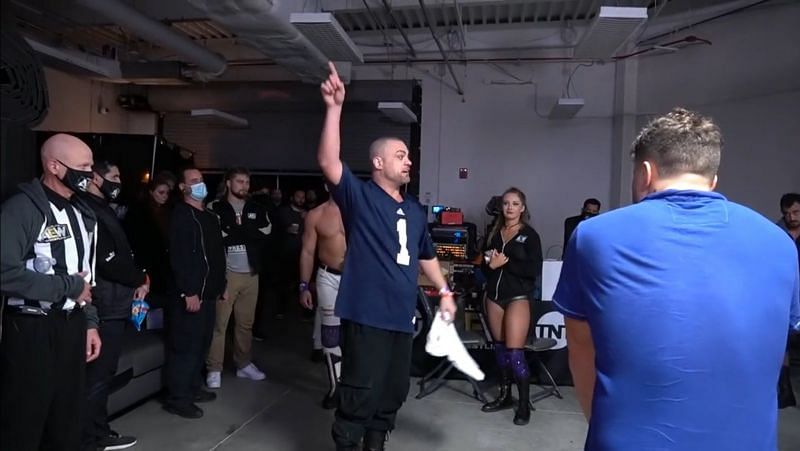 Today on Being the Elite, we got a behind the scenes look at Eddie Kingston&#039;s speech to the AEW locker room following the Brodie Lee tribute show.
