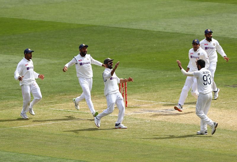 India levelled the Test series 1-1 in Melbourne.