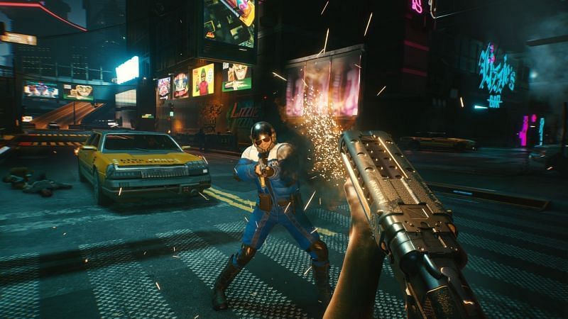 Cyberpunk 2077 third-person mod is wonky, but does the job