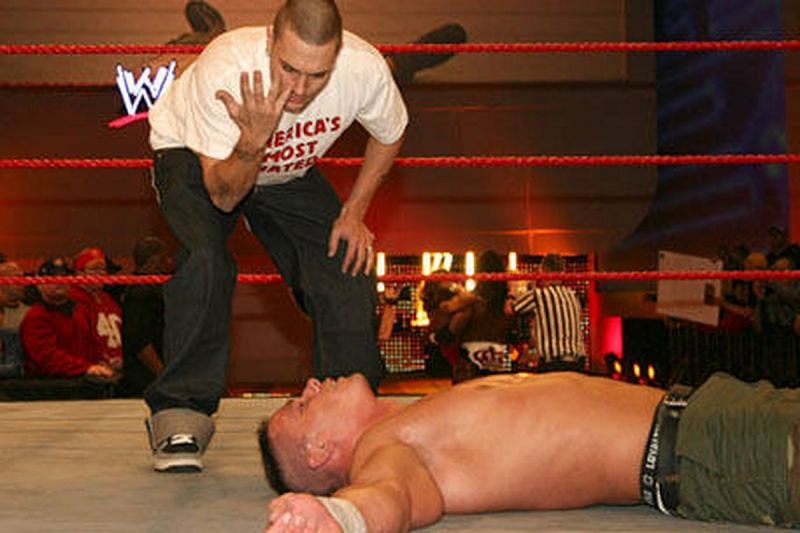 Kevin Federline and John Cena