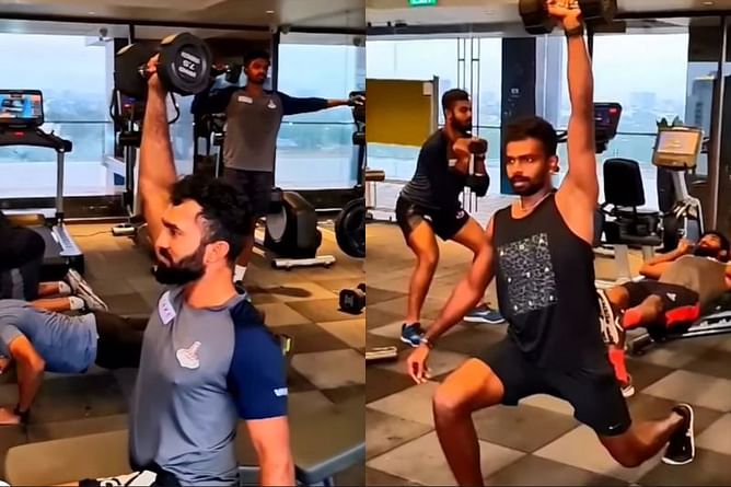 Watch: Dinesh Karthik gives a sneak peek into Tamil Nadu's workout session ahead of Syed Mushtaq Ali Trophy quarterfinals