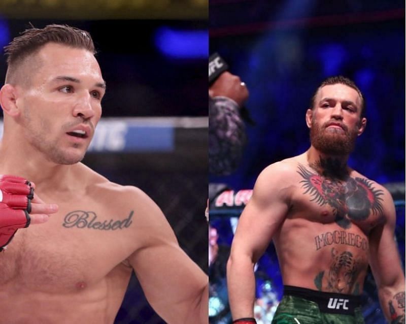 Michael Chandler and Conor McGregor