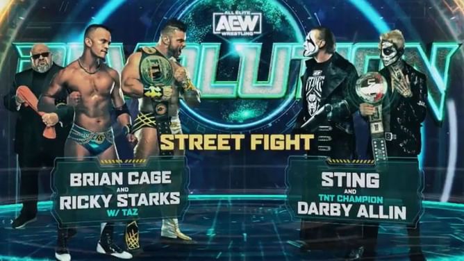 AEW announces Sting's first match will take place at Revolution