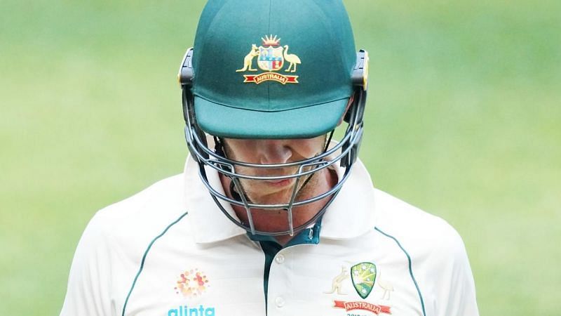 Tim Paine distraught after being controversially given out caught behind