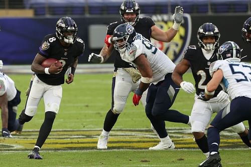 Tennessee Titans v Baltimore Ravens