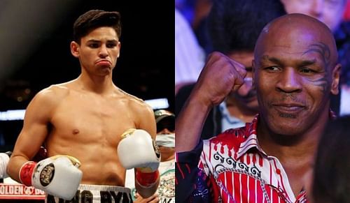 Ryan Garcia received pieces of advice from boxing legend Mike Tyson