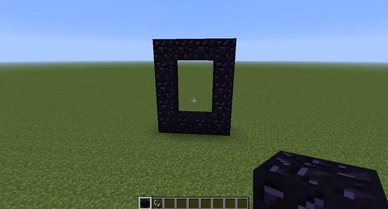 Obsidian Frame in Minecraft