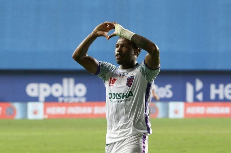 Diego Mauricio is the top scorer for Odisha FC in the current season. (Image: ISL)