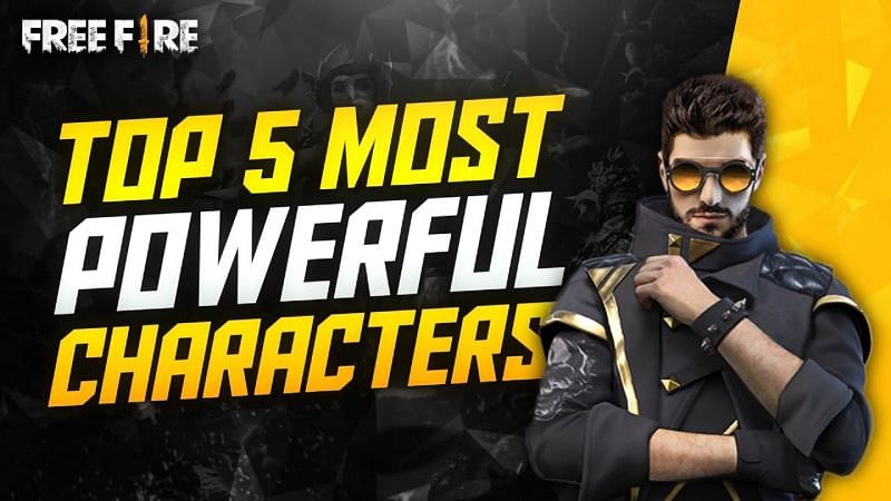 top 10 characters in free fire