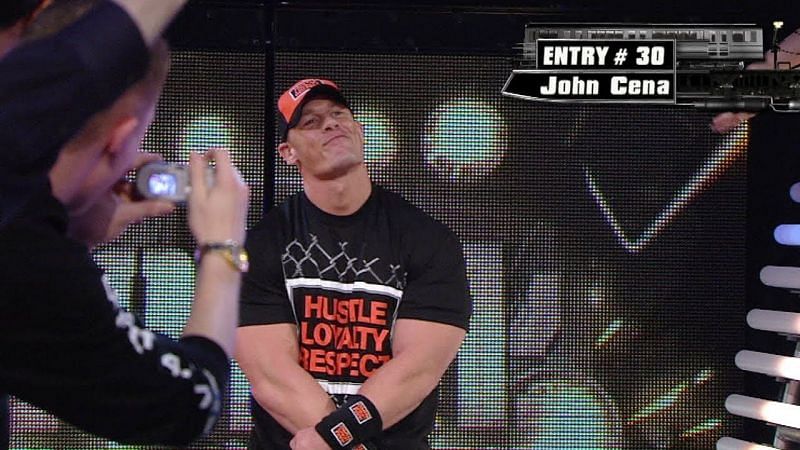 John Cena returns at Royal Rumble 2008.