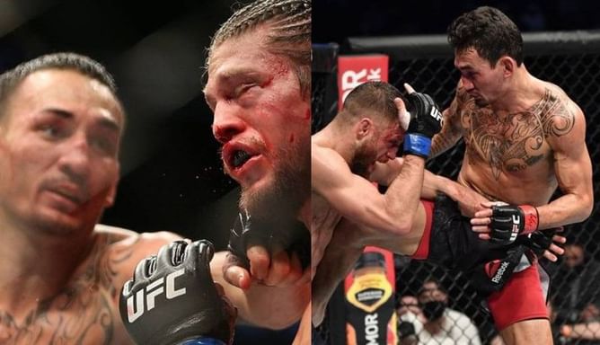 Did Max Holloway throw the most strikes in a UFC fight?