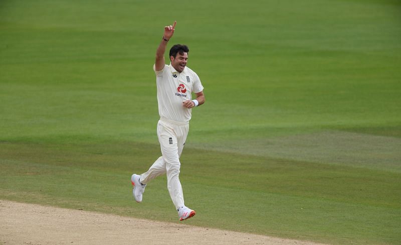 James Anderson ran through the Sri Lanka batting order on Day Two