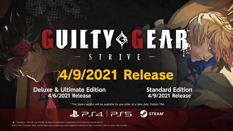 (Image via Arc System Works) Guilty Gear Strive will continue the hard-rock fighting game franchise