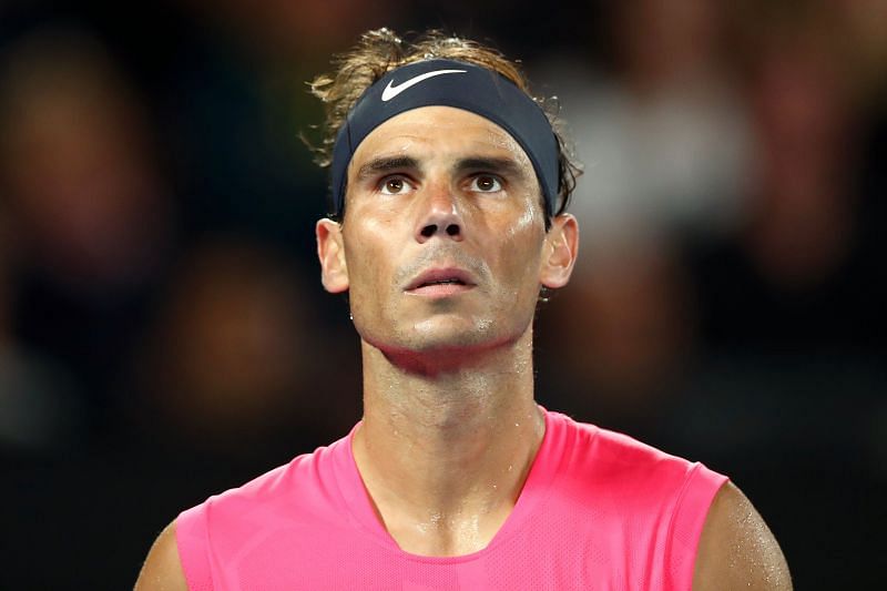 Rafael Nadal at the 2020 Australian Open