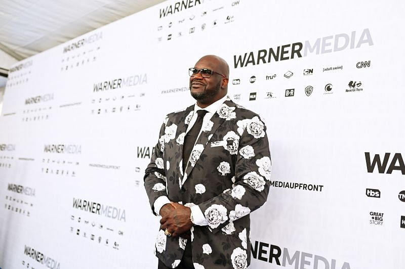 Shaquille O&#039;Neal pictured at WarnerMedia Upfront 2019 awards