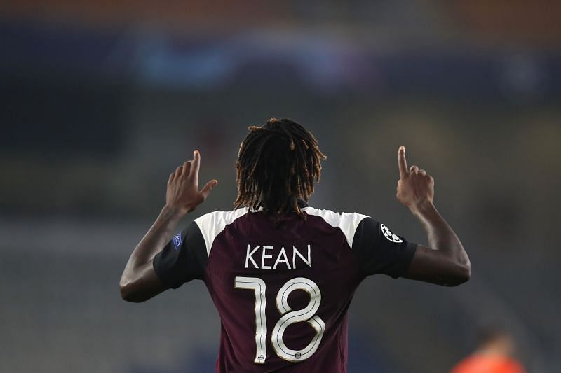 Moise Kean has starred on loan at PSG this season.
